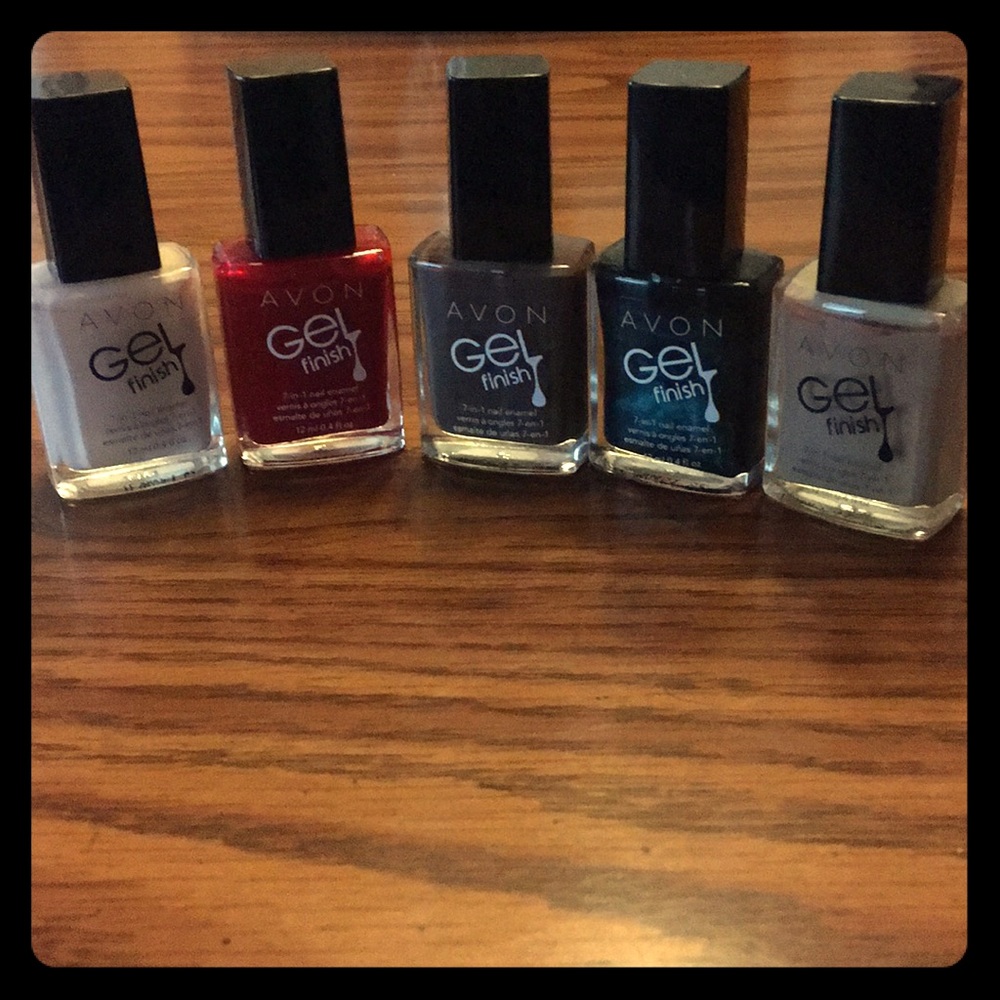 Gel finish nail polish